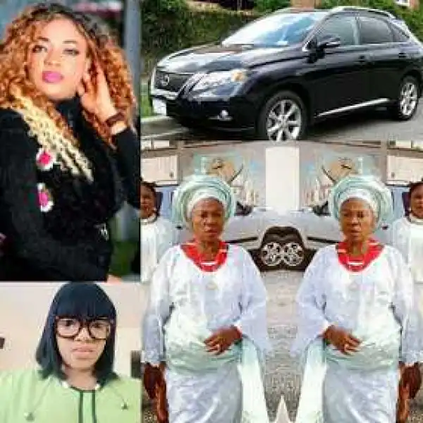 Photos: Nollywood Actress Gifts Mother N5.7million Jeep As Birthday Present